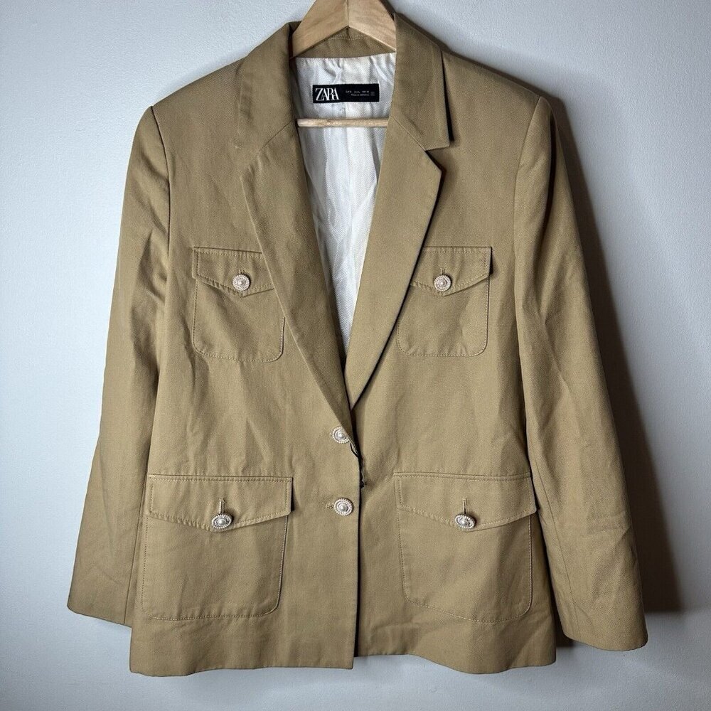 Zara Classic Khaki Blazer